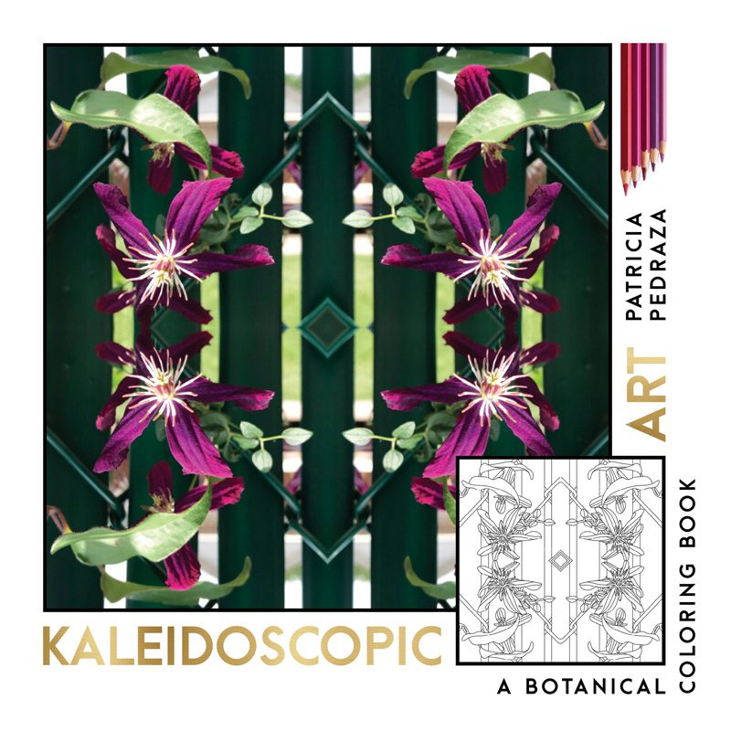 Kaleidoscopic Art - A Botanical Coloring Book