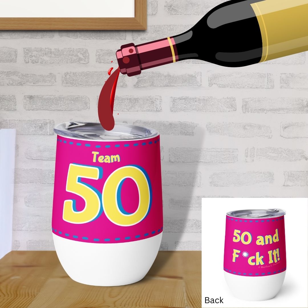 Team 50 Wine Tumbler