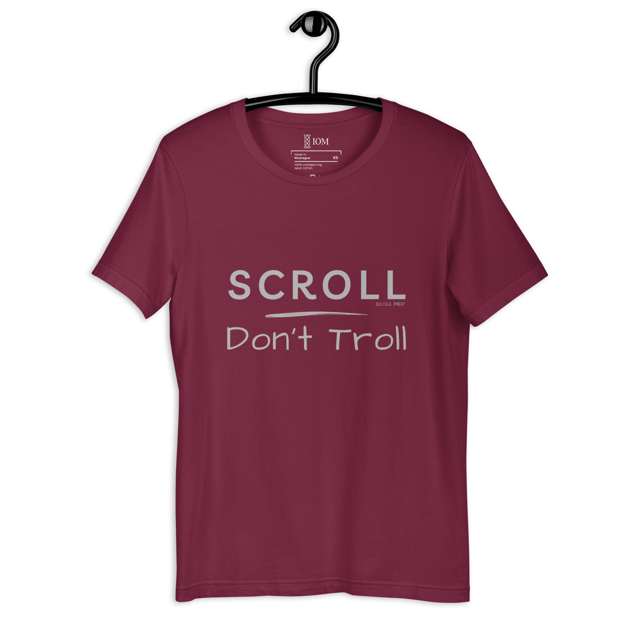 Scroll Don't Troll Tee